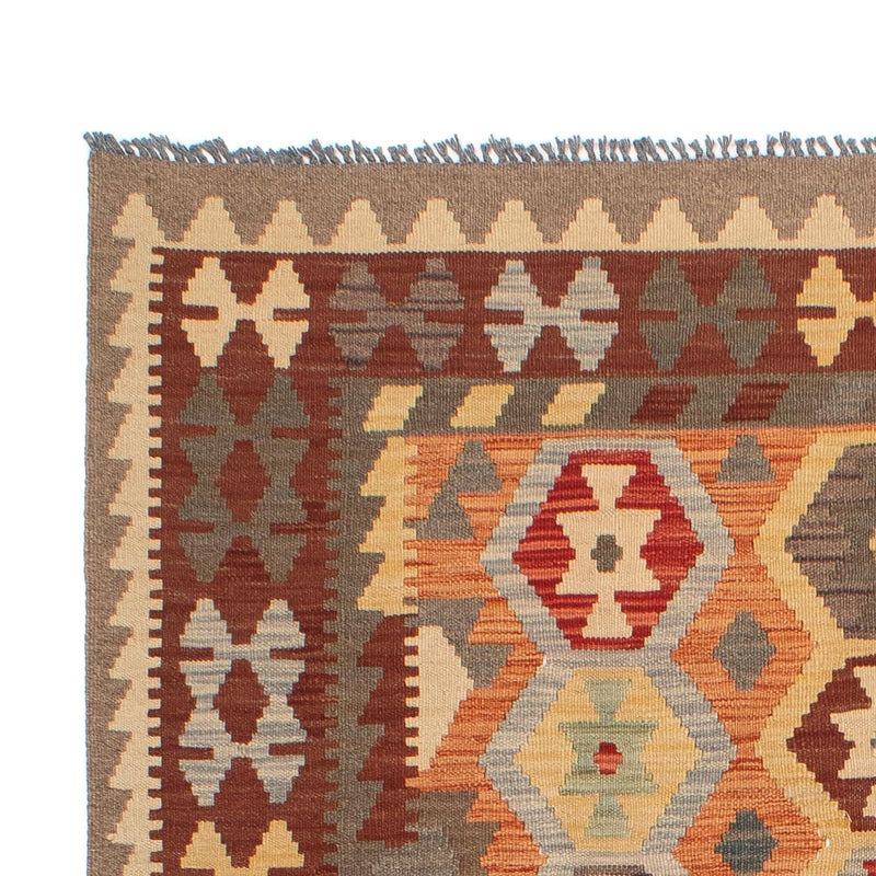 Alfombra Kelim - Splash - 205 x 149 cm - multicolor