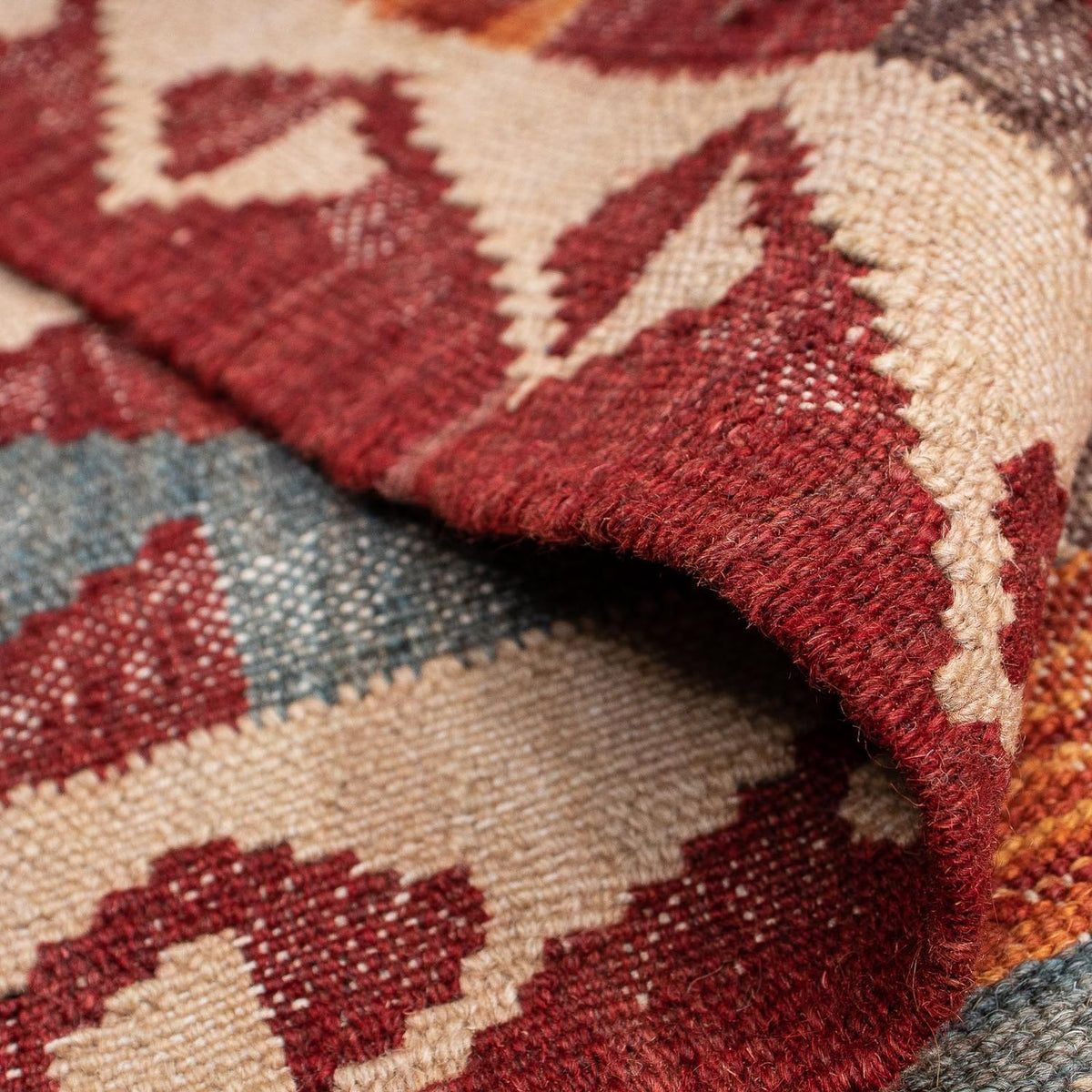 Alfombra Kelim - Oriental - 192 x 136 cm - multicolor