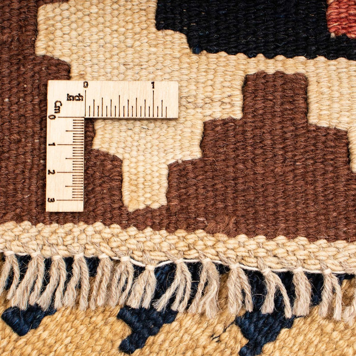 Alfombra Kelim - Splash - 203 x 153 cm - multicolor