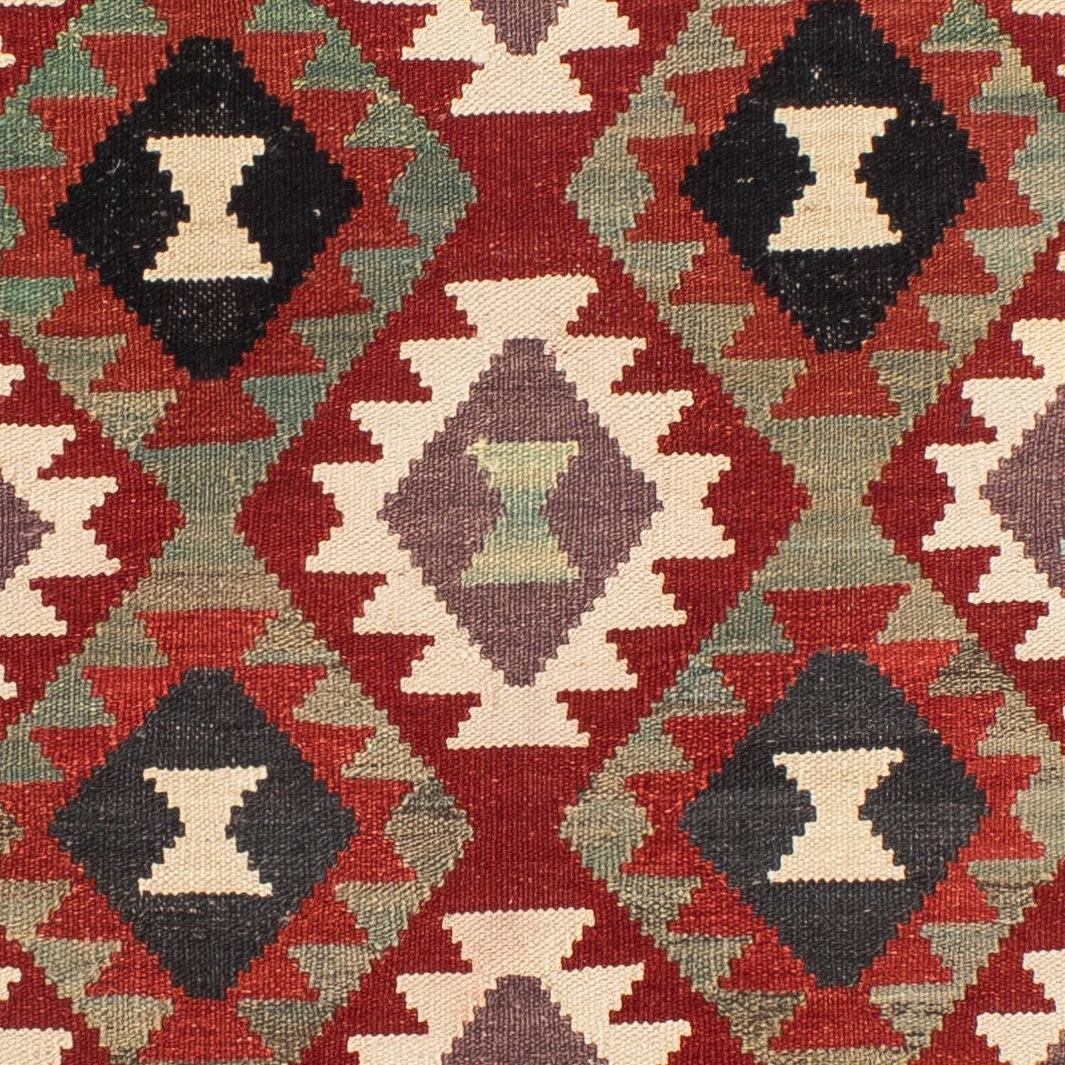Alfombra Kelim - Splash - 194 x 126 cm - multicolor