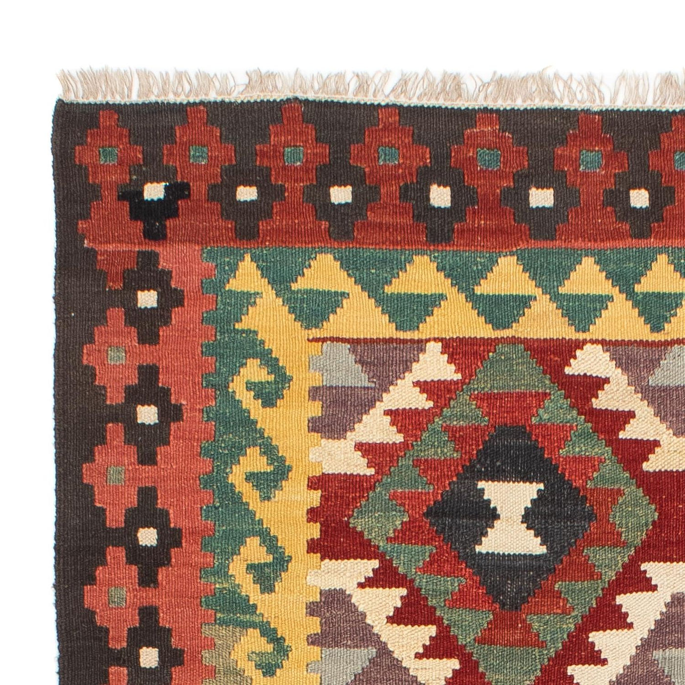 Kilim Maimana Alfombra 194x126cm - Alfombra de lana