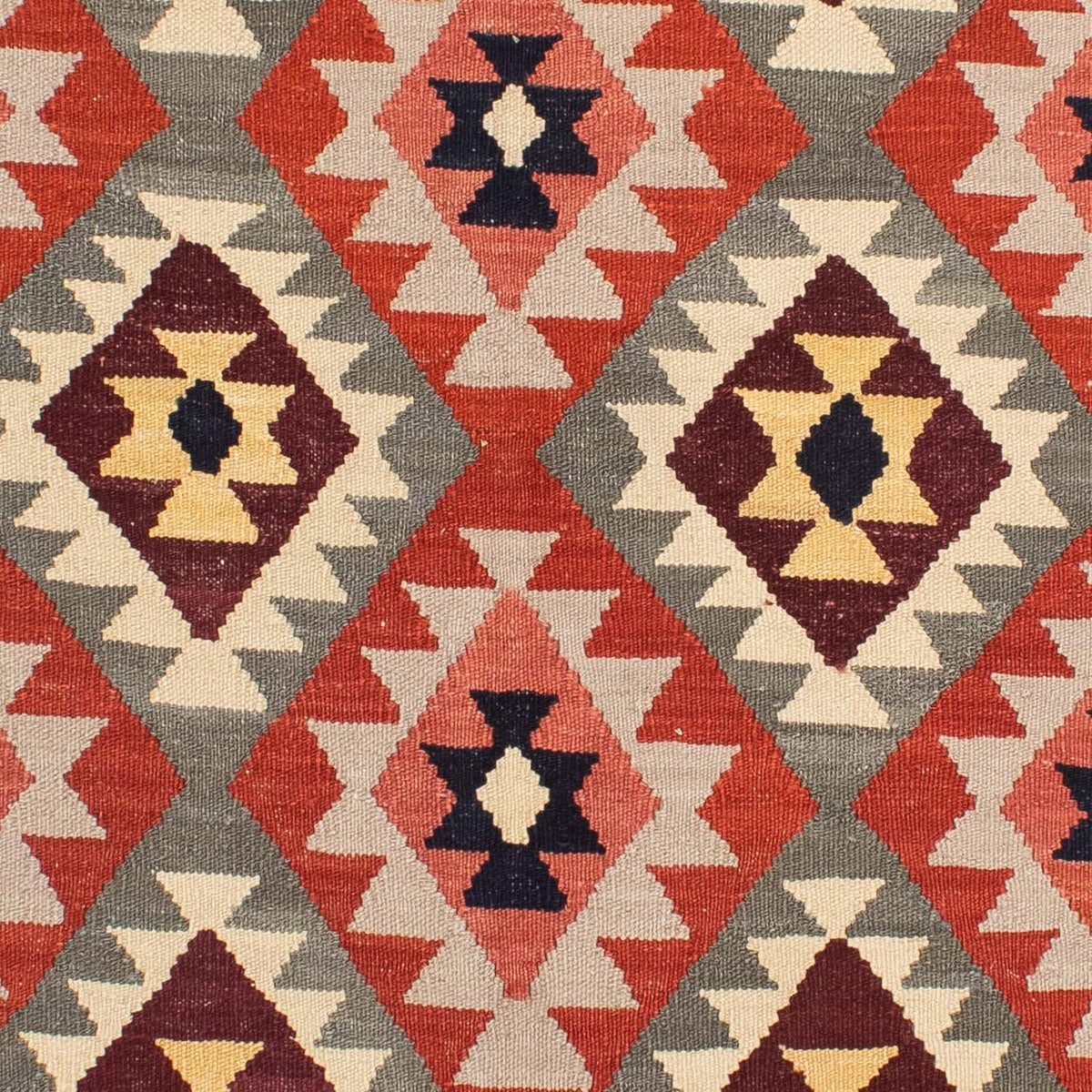 Alfombra Kelim - Splash - 207 x 163 cm - multicolor