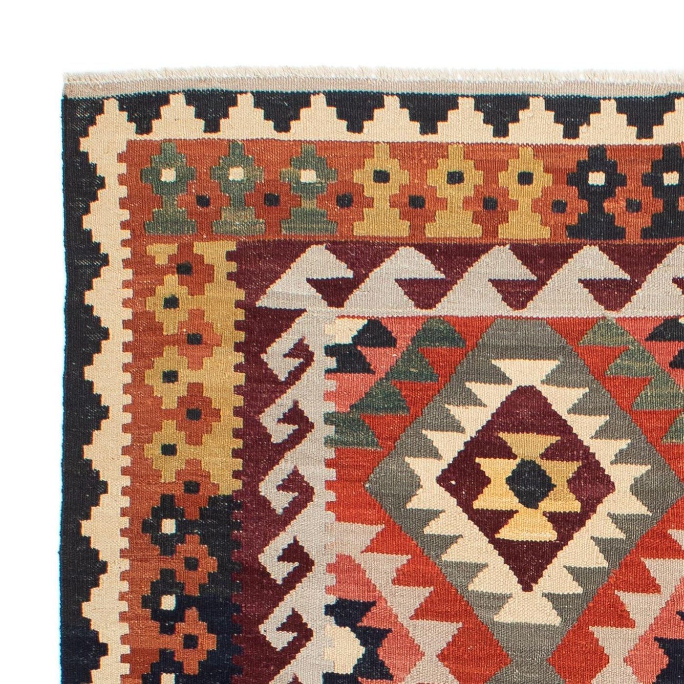 Kilim Maimana Alfombra 207x163cm - Alfombra de lana