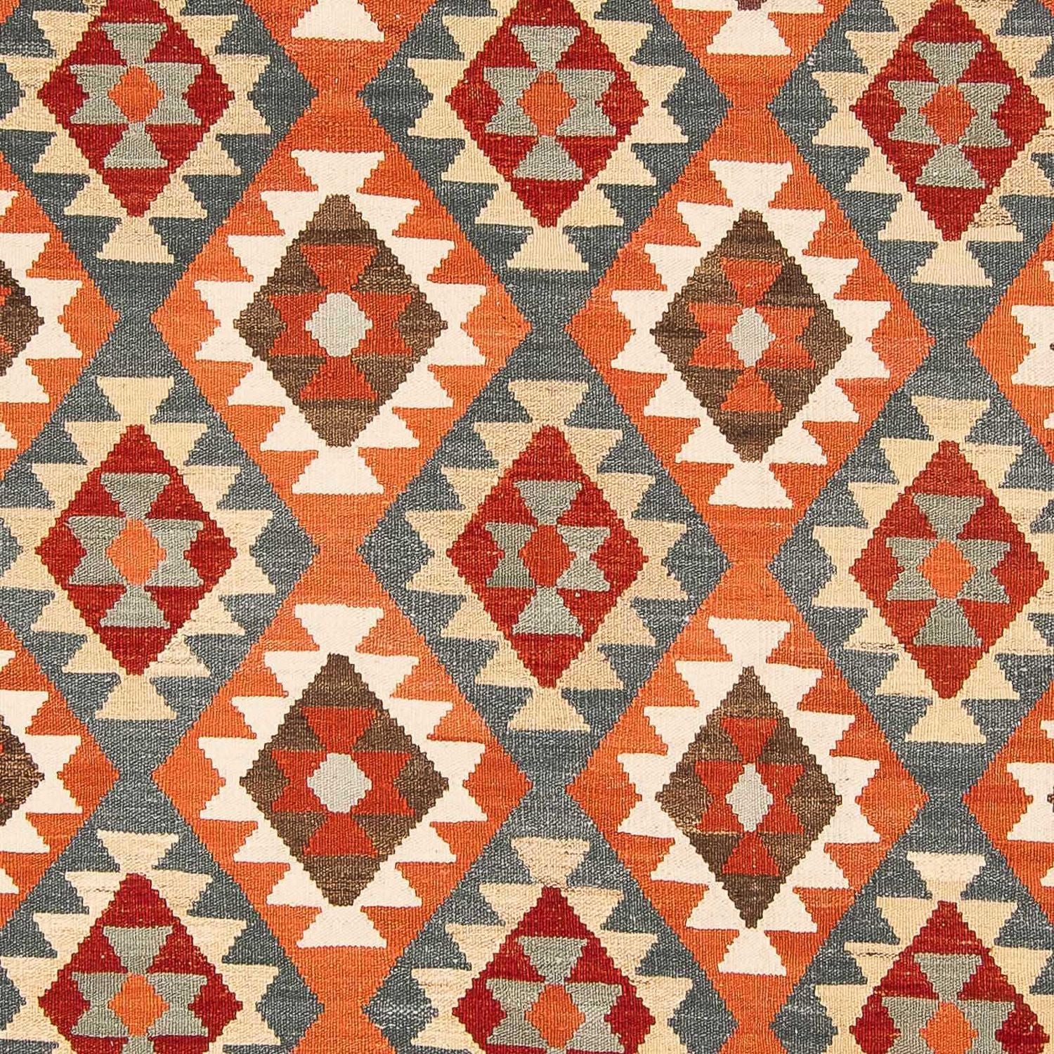 Alfombra Kelim - Splash - 301 x 207 cm - multicolor