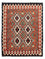 Alfombra Kelim - Splash - 196 x 149 cm - multicolor