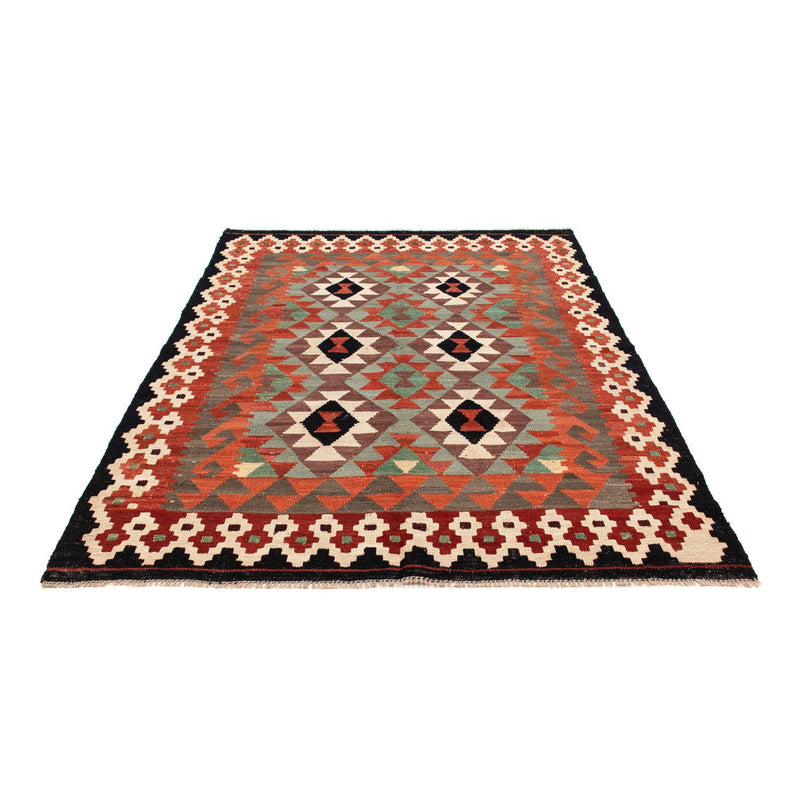 Alfombra Kelim - Splash - 196 x 149 cm - multicolor