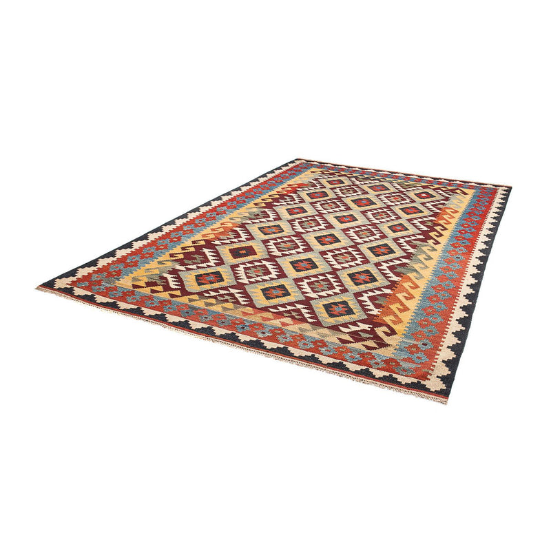 Alfombra Kelim - Splash - 302 x 205 cm - multicolor