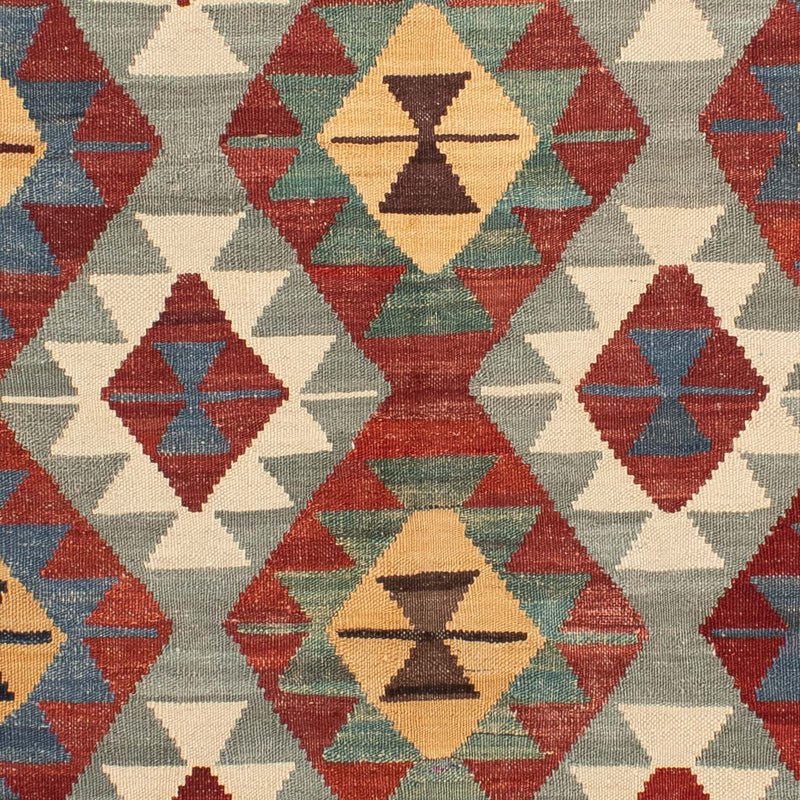 Alfombra Kelim - Splash - 203 x 153 cm - multicolor