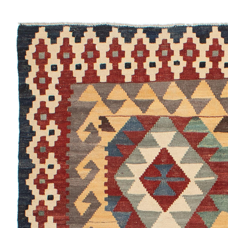 Alfombra Kelim - Splash - 203 x 153 cm - multicolor