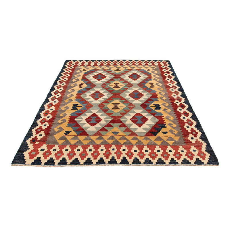 Alfombra Kelim - Splash - 203 x 153 cm - multicolor