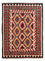 Alfombra Kelim - Splash - 203 x 147 cm - multicolor