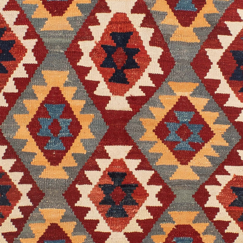 Alfombra Kelim - Splash - 203 x 147 cm - multicolor