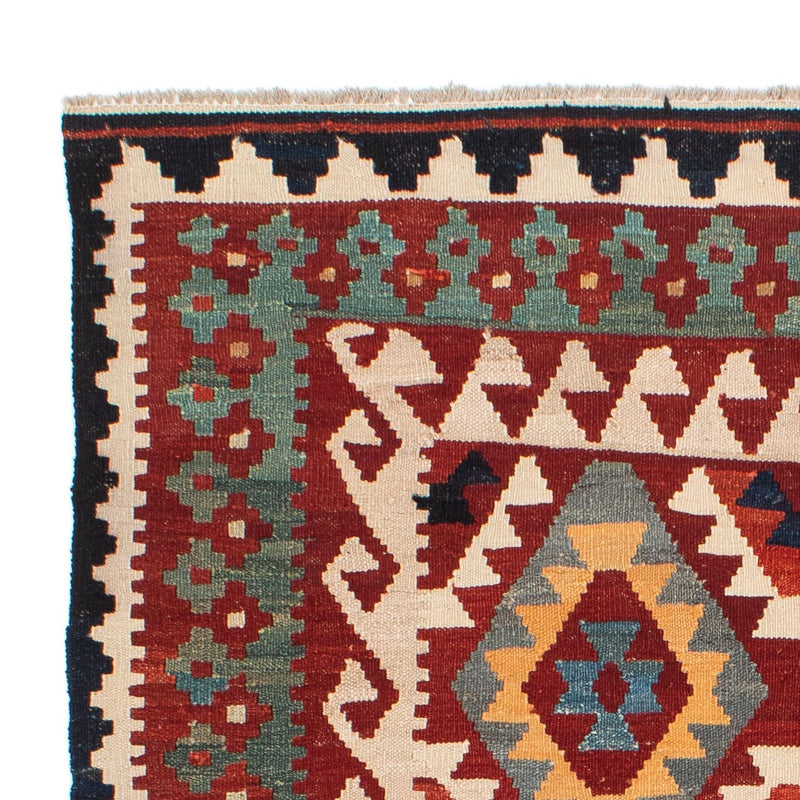 Alfombra Kelim - Splash - 203 x 147 cm - multicolor