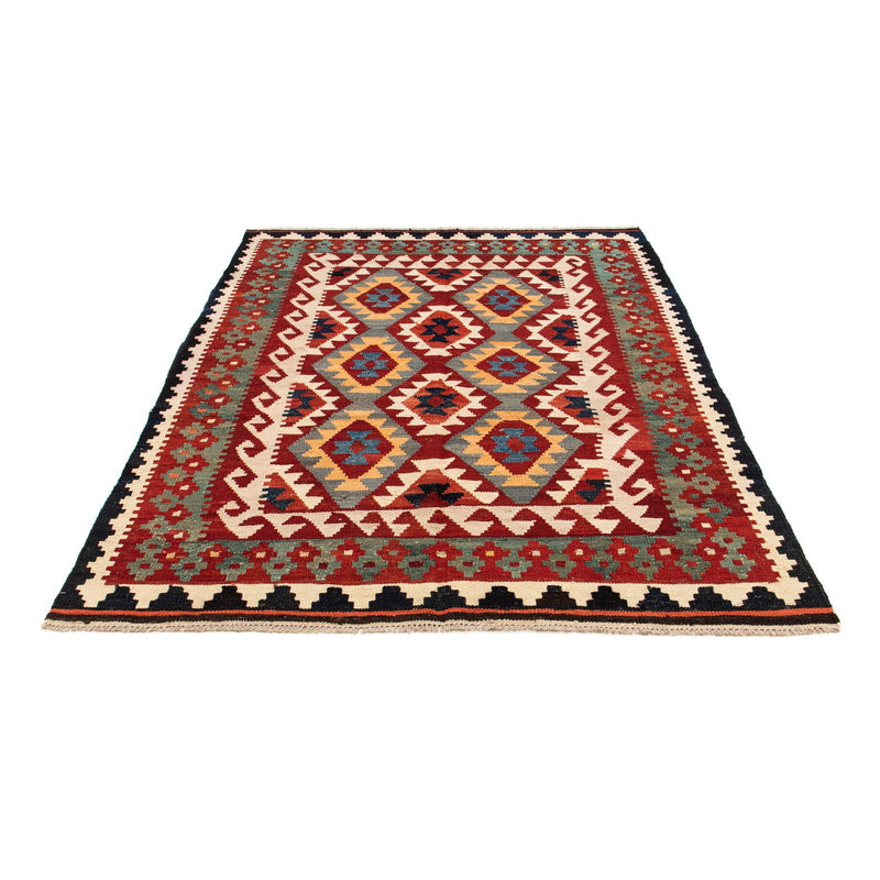 Alfombra Kelim - Splash - 203 x 147 cm - multicolor