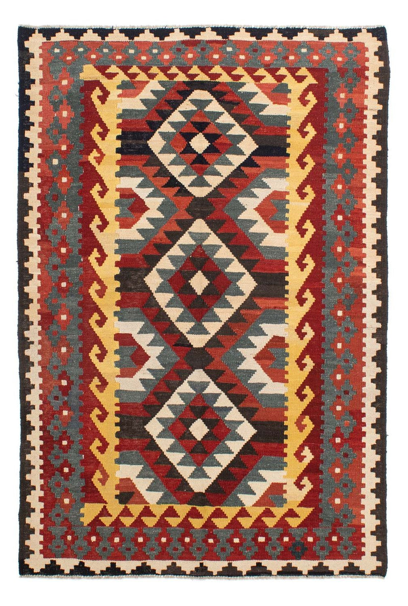 Alfombra Kelim - Splash - 260 x 137 cm - multicolor