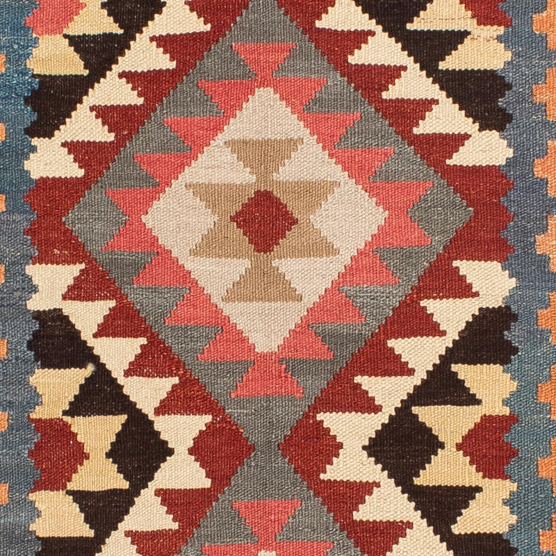 Alfombra Kelim - Splash - 206 x 123 cm - multicolor