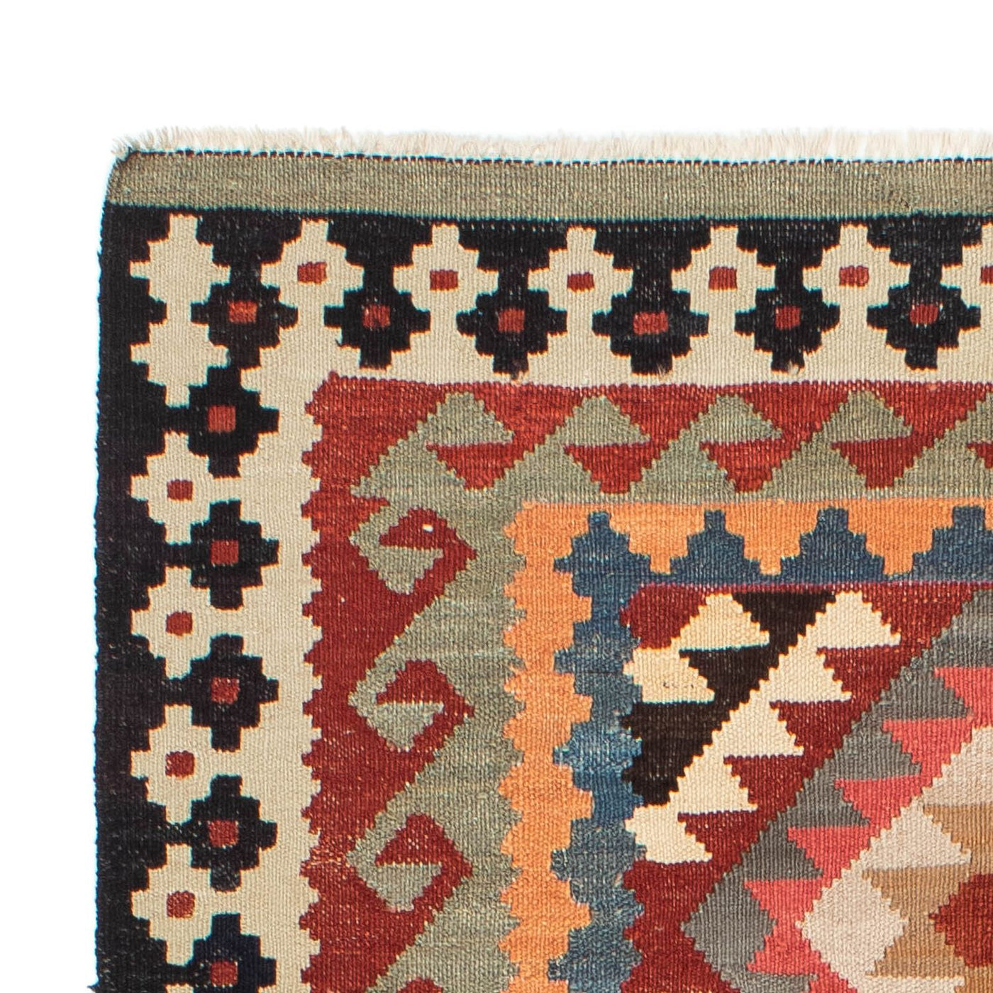 Kilim Maimana Alfombra 206x123cm - Alfombra de lana