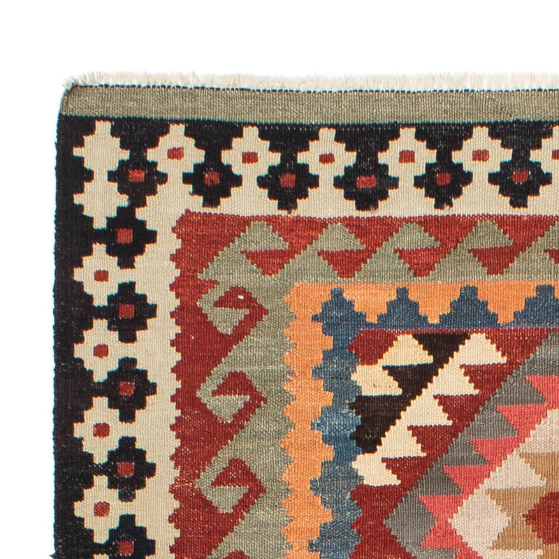 Alfombra Kelim - Splash - 206 x 123 cm - multicolor