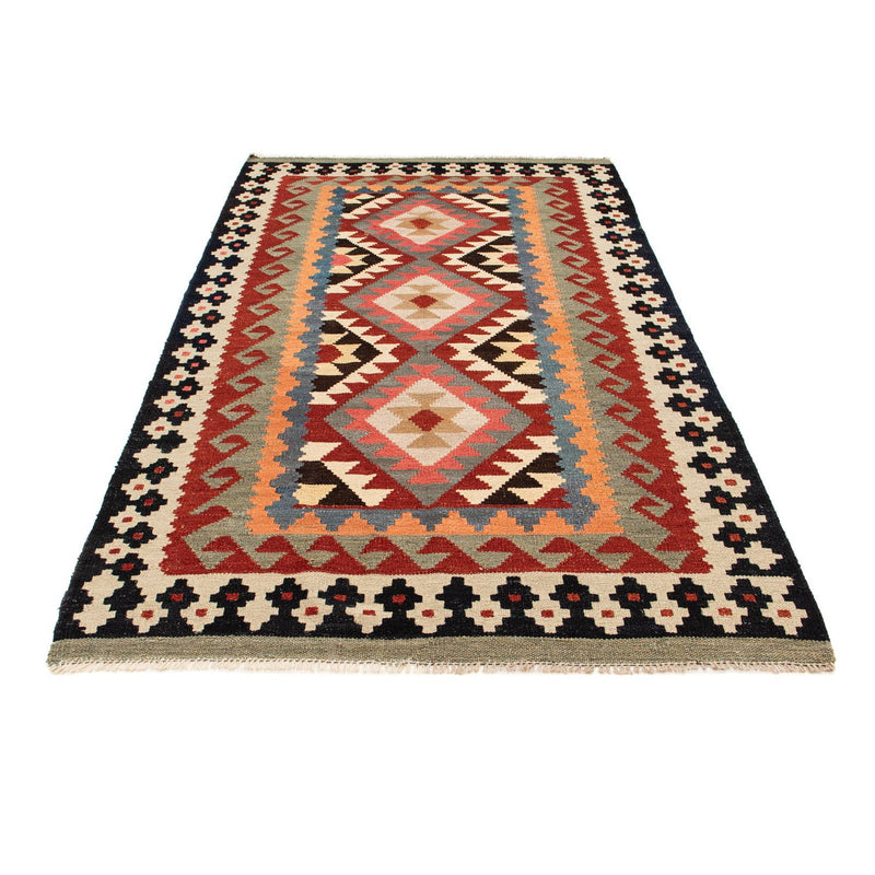 Alfombra Kelim - Splash - 206 x 123 cm - multicolor