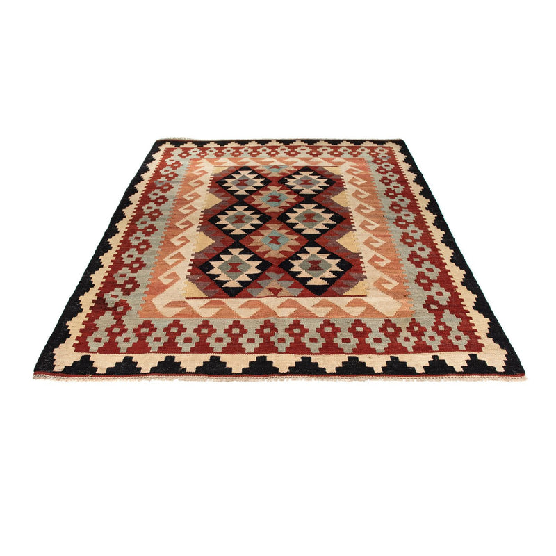 Alfombra Kelim - Splash - 202 x 151 cm - multicolor