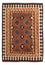 Alfombra Kelim - Splash - 211 x 154 cm - multicolor