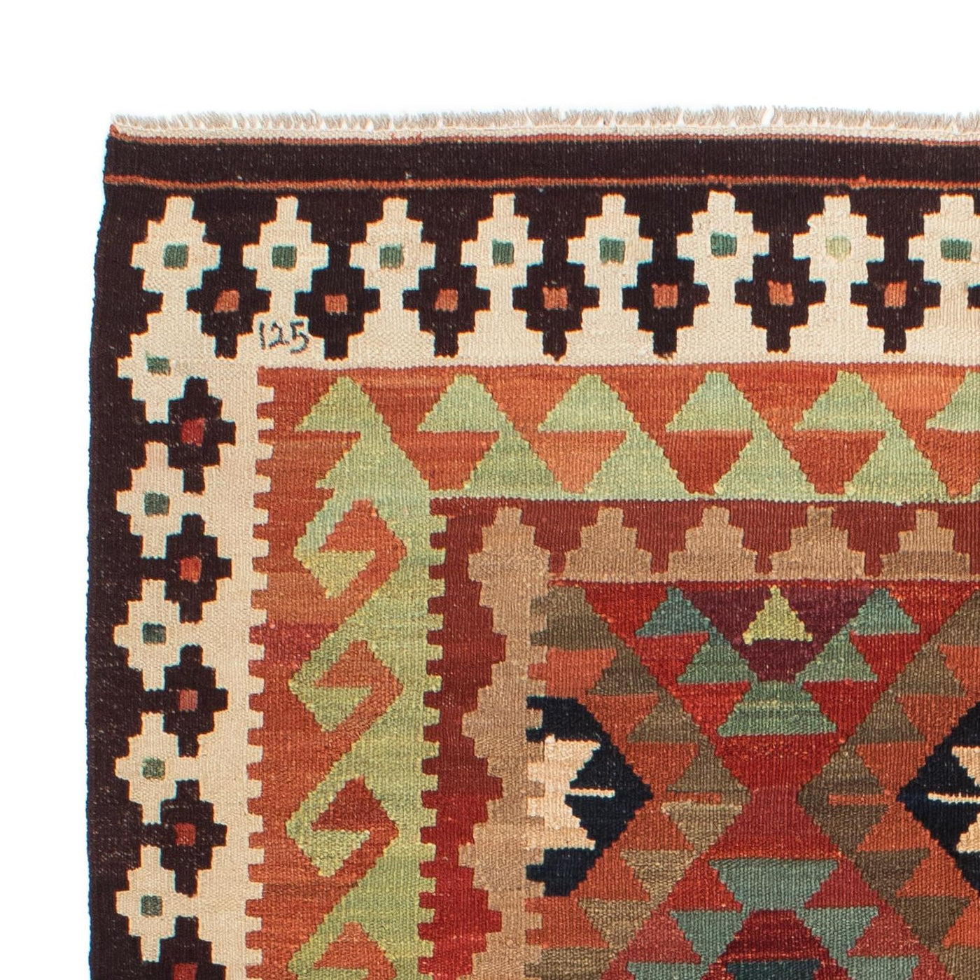 Kilim Maimana Alfombra 211x154cm - Alfombra de lana