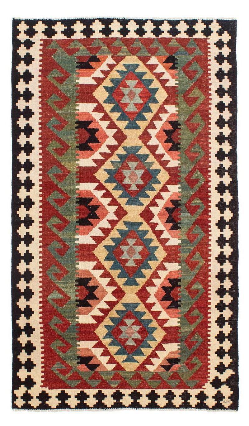Alfombra de pasillo Alfombra Kelim - Splash - 224 x 129 cm - multicolor