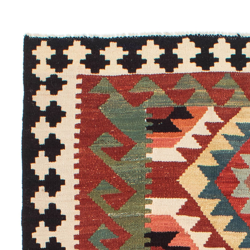 Alfombra de pasillo Alfombra Kelim - Splash - 224 x 129 cm - multicolor