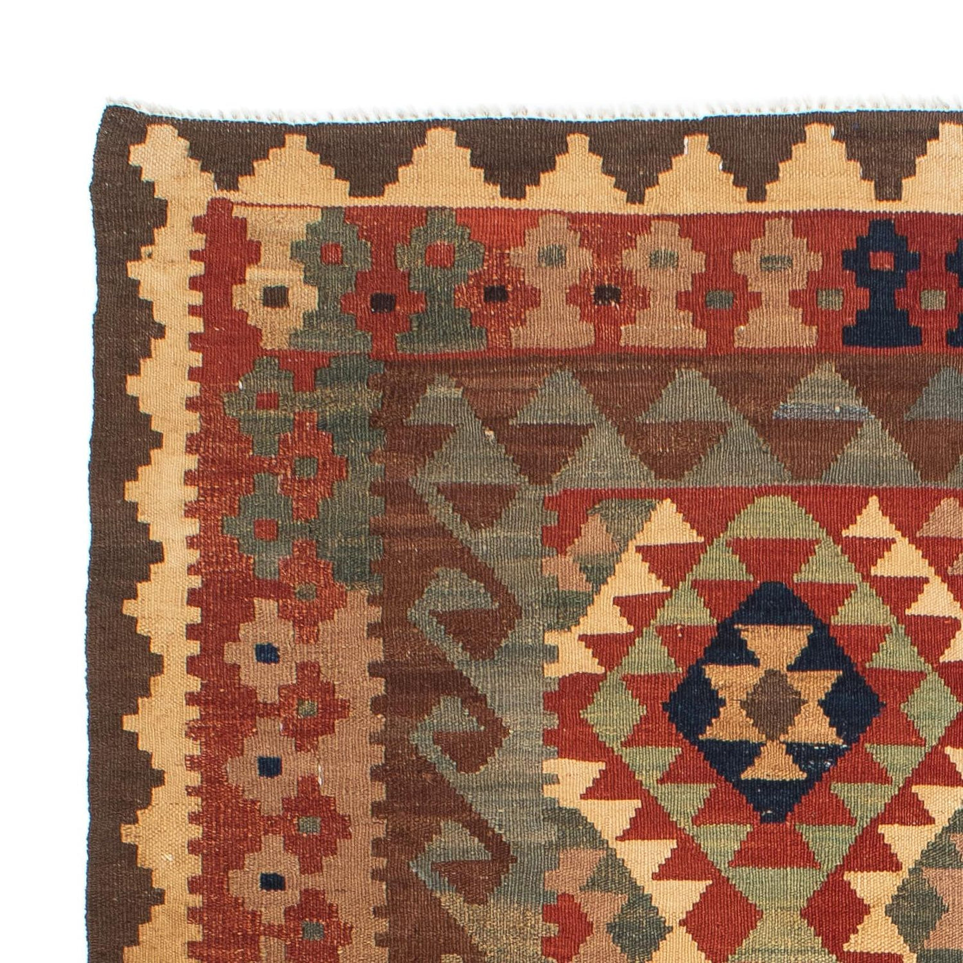 Kilim Maimana Alfombra 193x158cm - Alfombra de lana
