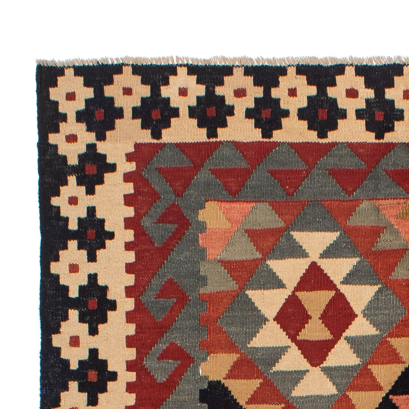 Kilim Maimana Alfombra 207x146cm - Alfombra de lana
