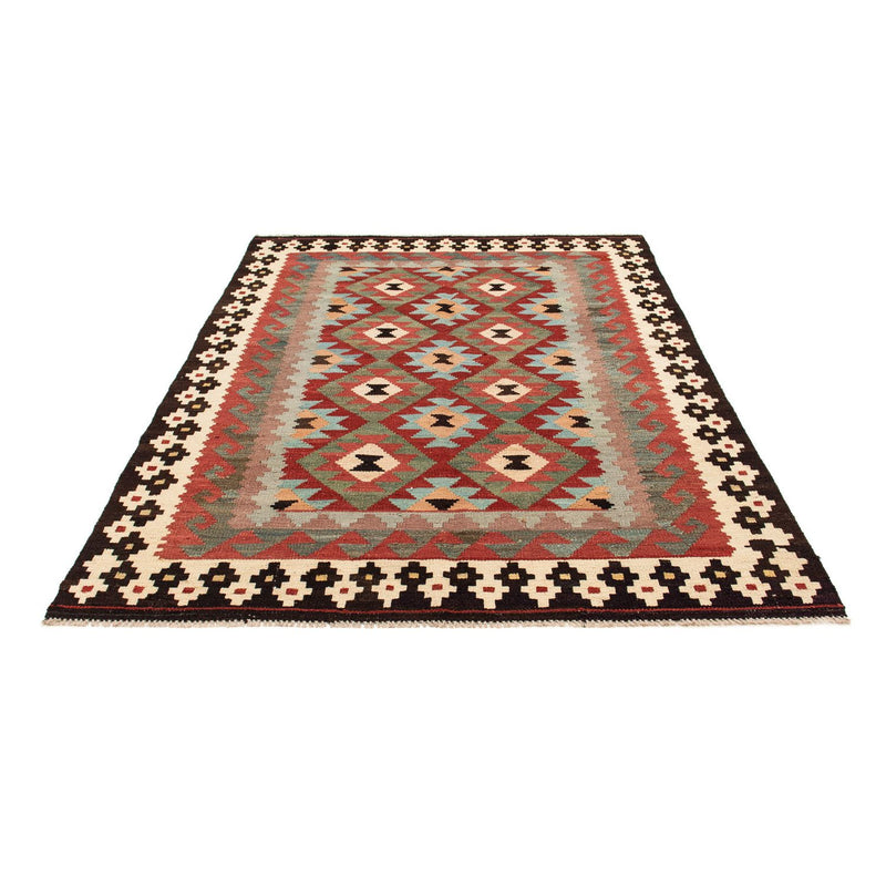 Alfombra Kelim - Splash - 207 x 150 cm - multicolor
