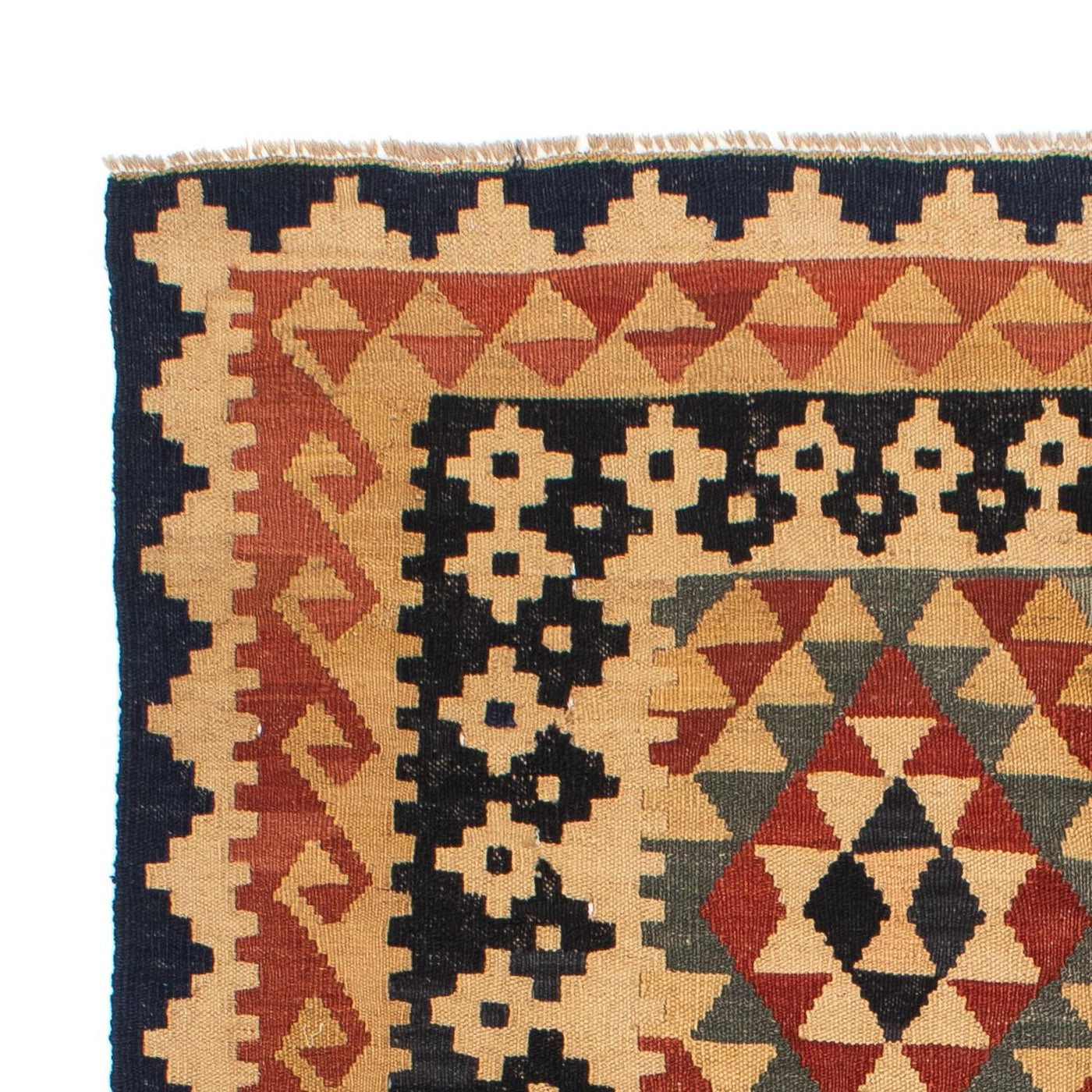 Kilim Maimana Alfombra 200x146cm - Alfombra de lana