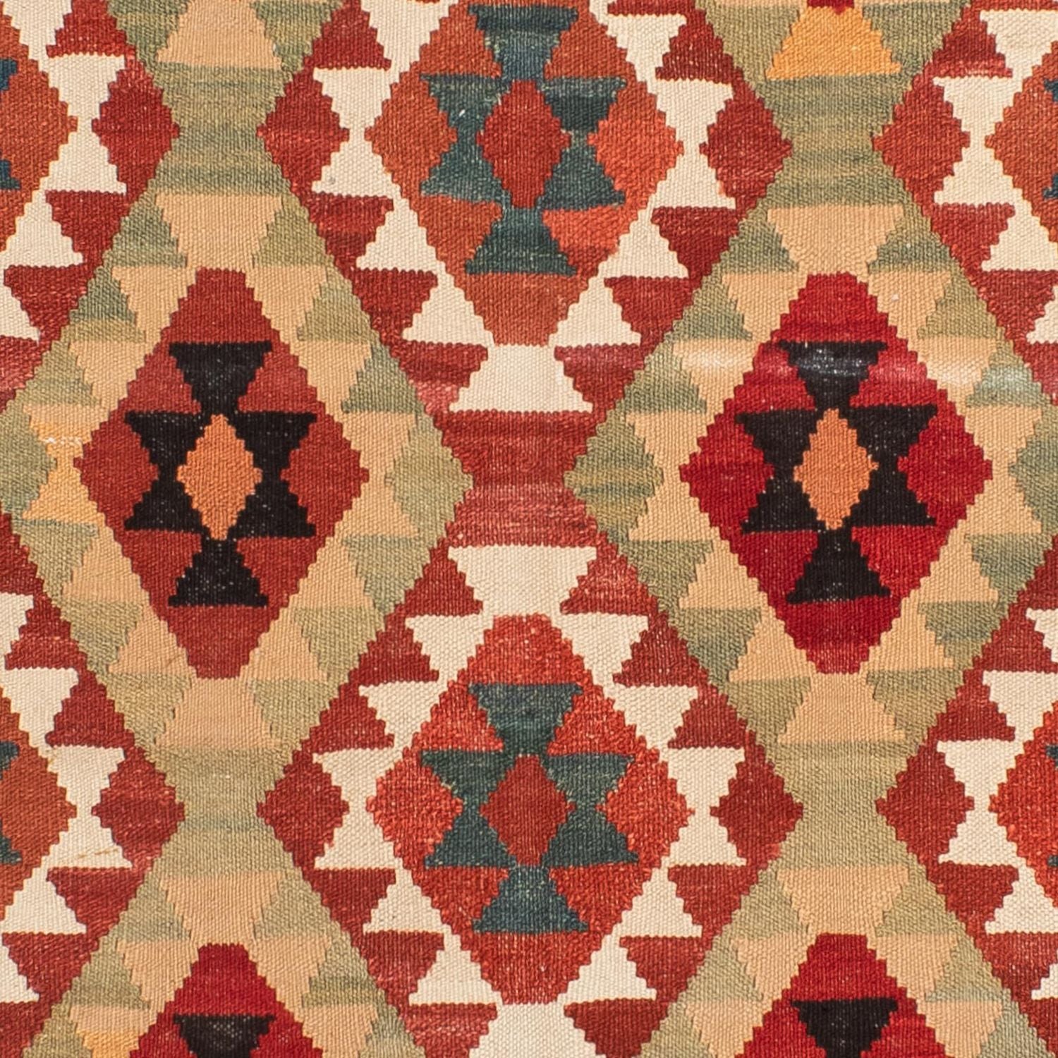 Alfombra Kelim - Splash - 201 x 150 cm - multicolor