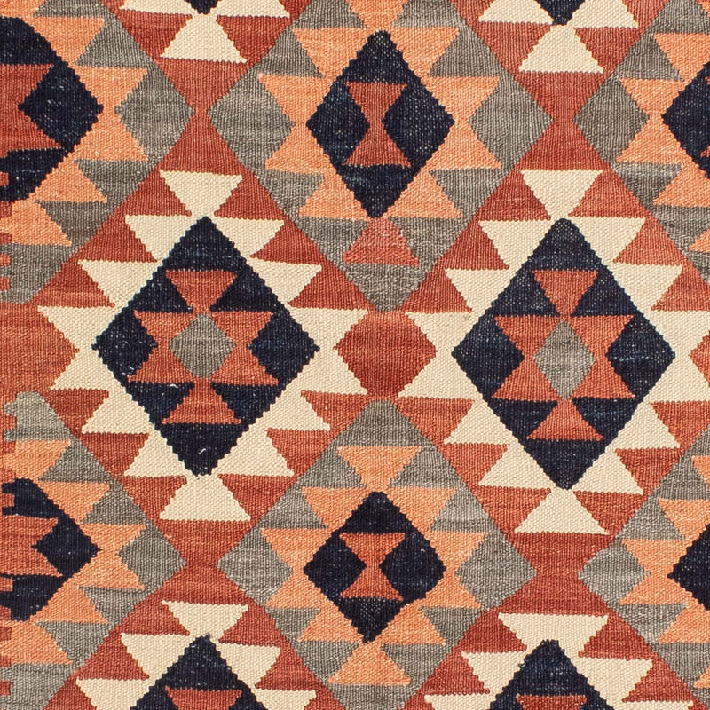 Alfombra Kelim - Splash - 205 x 158 cm - multicolor