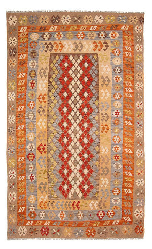 Alfombra Kelim - Splash - 309 x 200 cm - multicolor