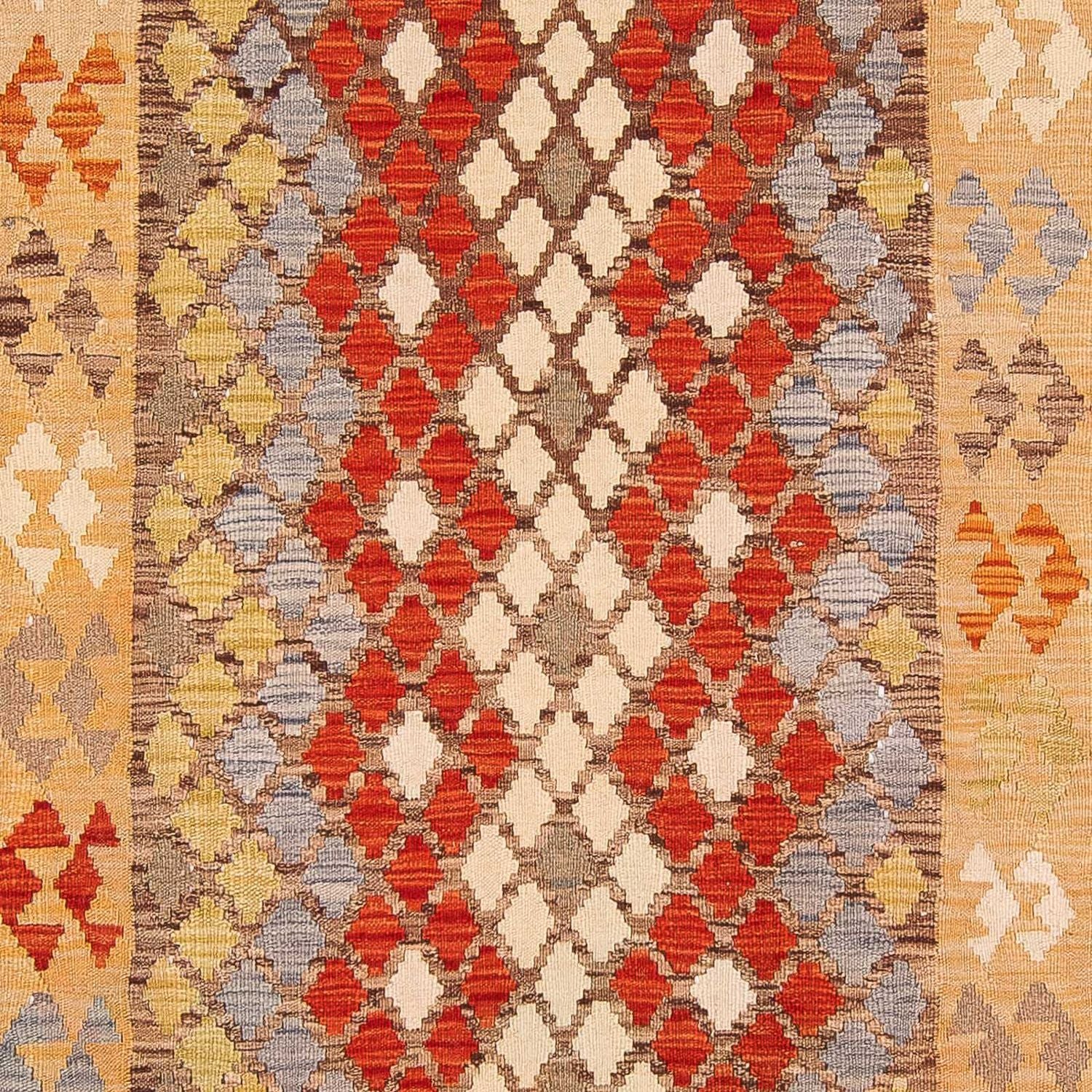 Alfombra Kelim - Splash - 309 x 200 cm - multicolor