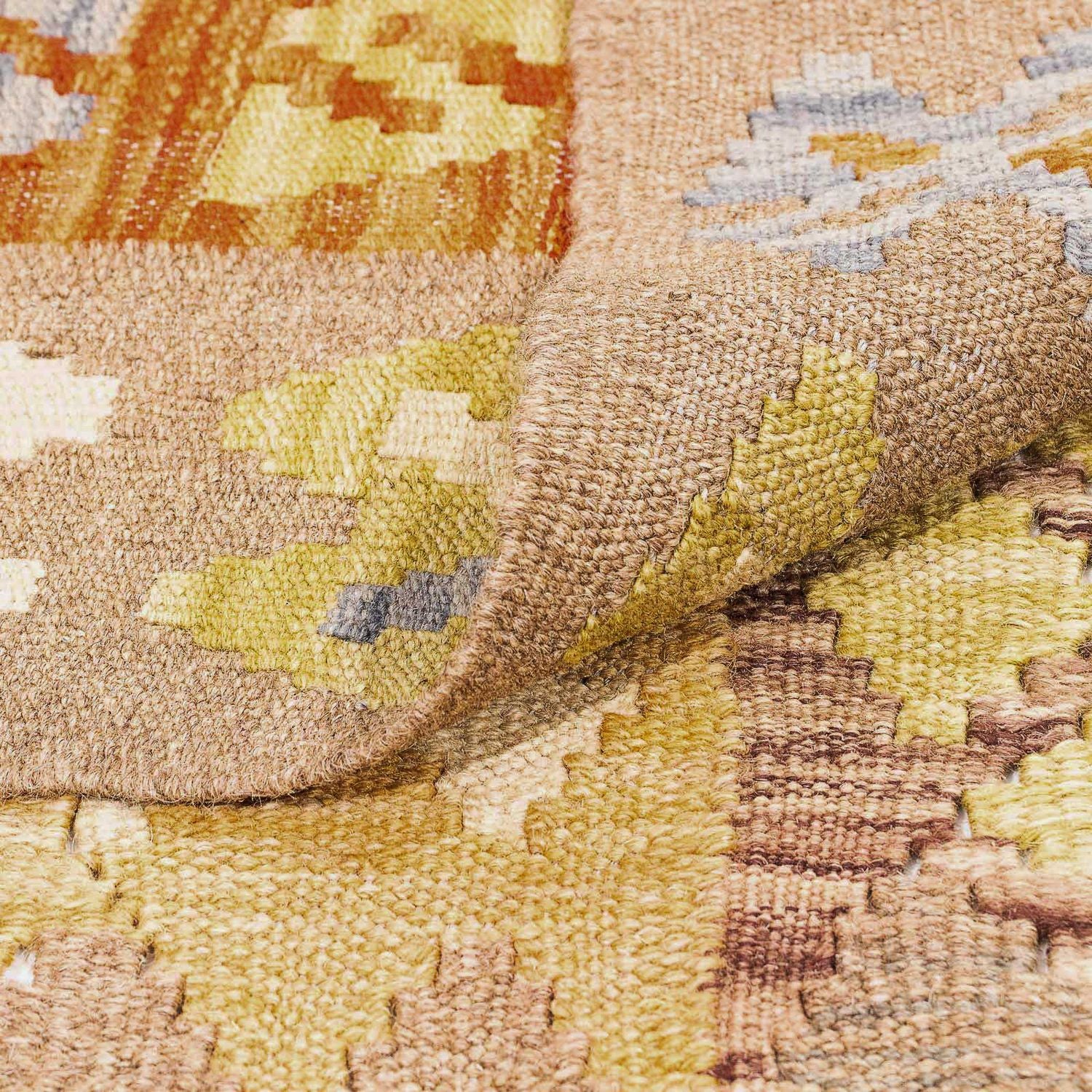 Alfombra Kelim - Splash - 309 x 200 cm - multicolor