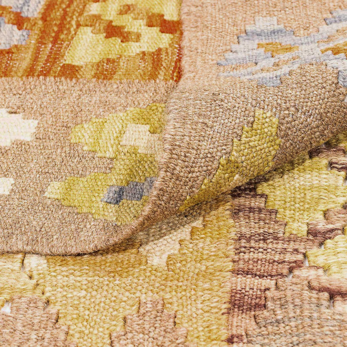 Alfombra Kelim - Splash - 309 x 200 cm - multicolor