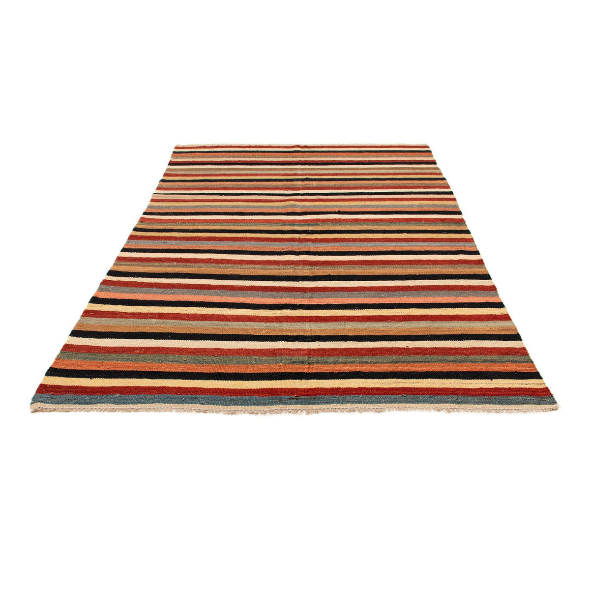 Alfombra Kelim - Splash - 200 x 152 cm - multicolor