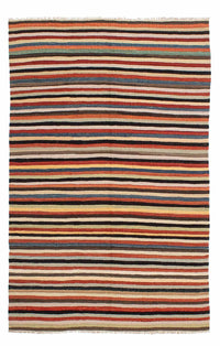 Alfombra Kelim - Oriental - 210 x 138 cm - multicolor