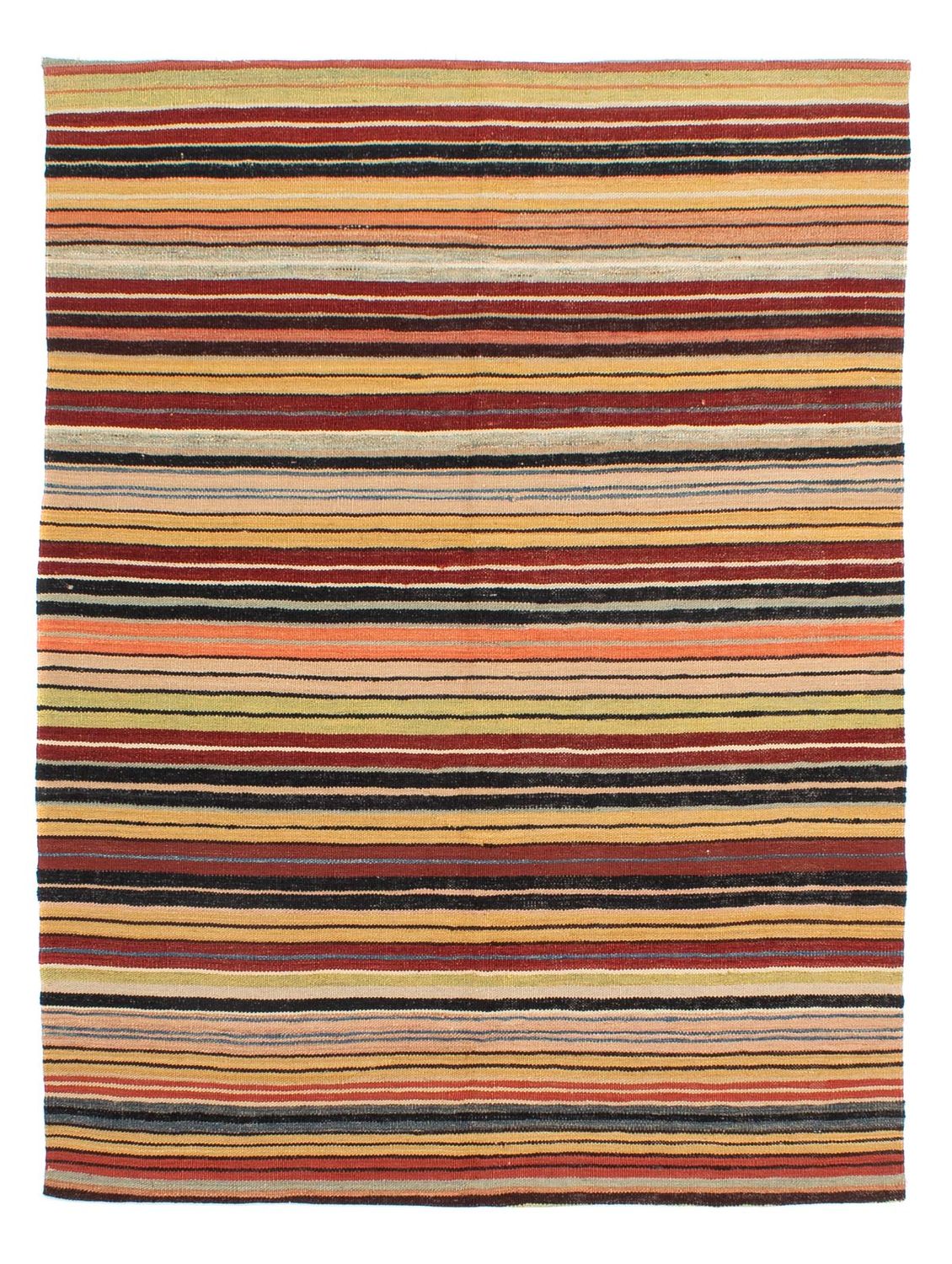 Alfombra Kelim - Splash - 190 x 147 cm - multicolor