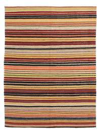 Alfombra Kelim - Splash - 190 x 147 cm - multicolor