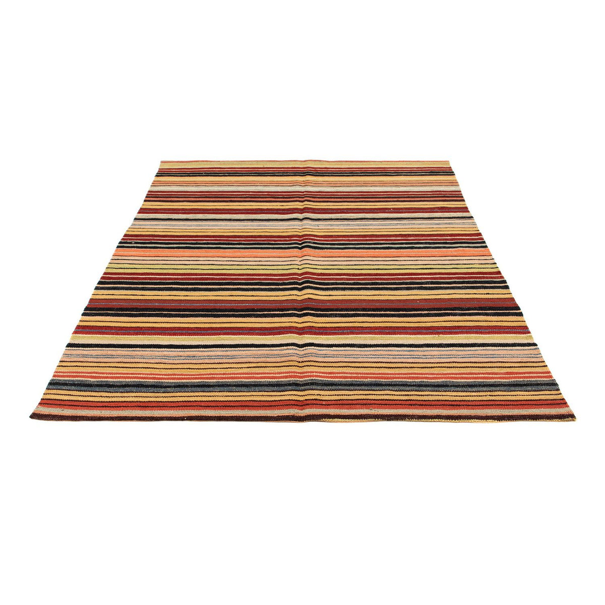 Alfombra Kelim - Splash - 190 x 147 cm - multicolor