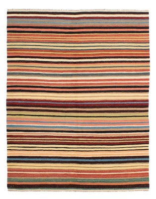 Alfombra Kelim - Splash - 199 x 156 cm - multicolor