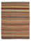 Alfombra Kelim - Splash - 195 x 152 cm - multicolor