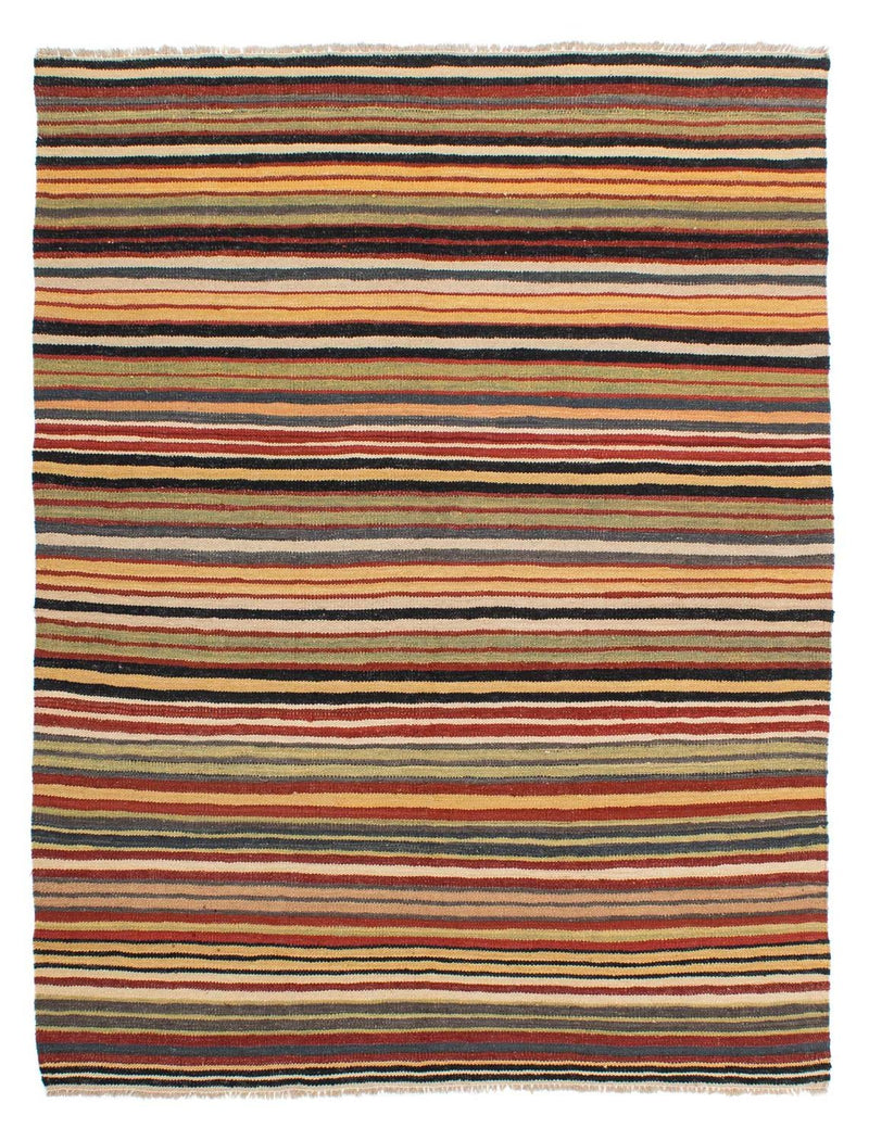 Alfombra Kelim - Splash - 195 x 152 cm - multicolor