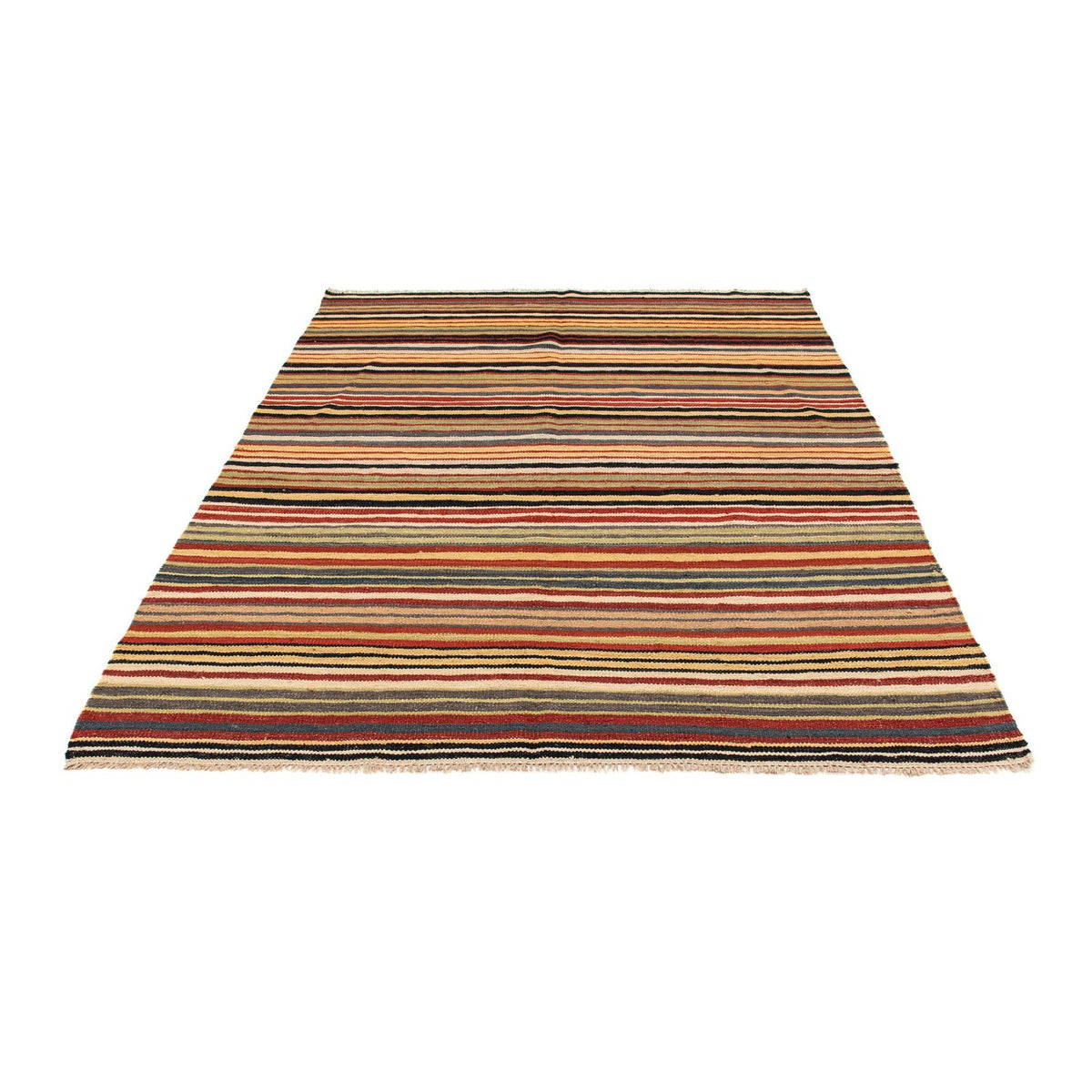 Alfombra Kelim - Splash - 195 x 152 cm - multicolor