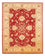 Alfombra Ziegler - 222 x 174 cm - rojo oscuro