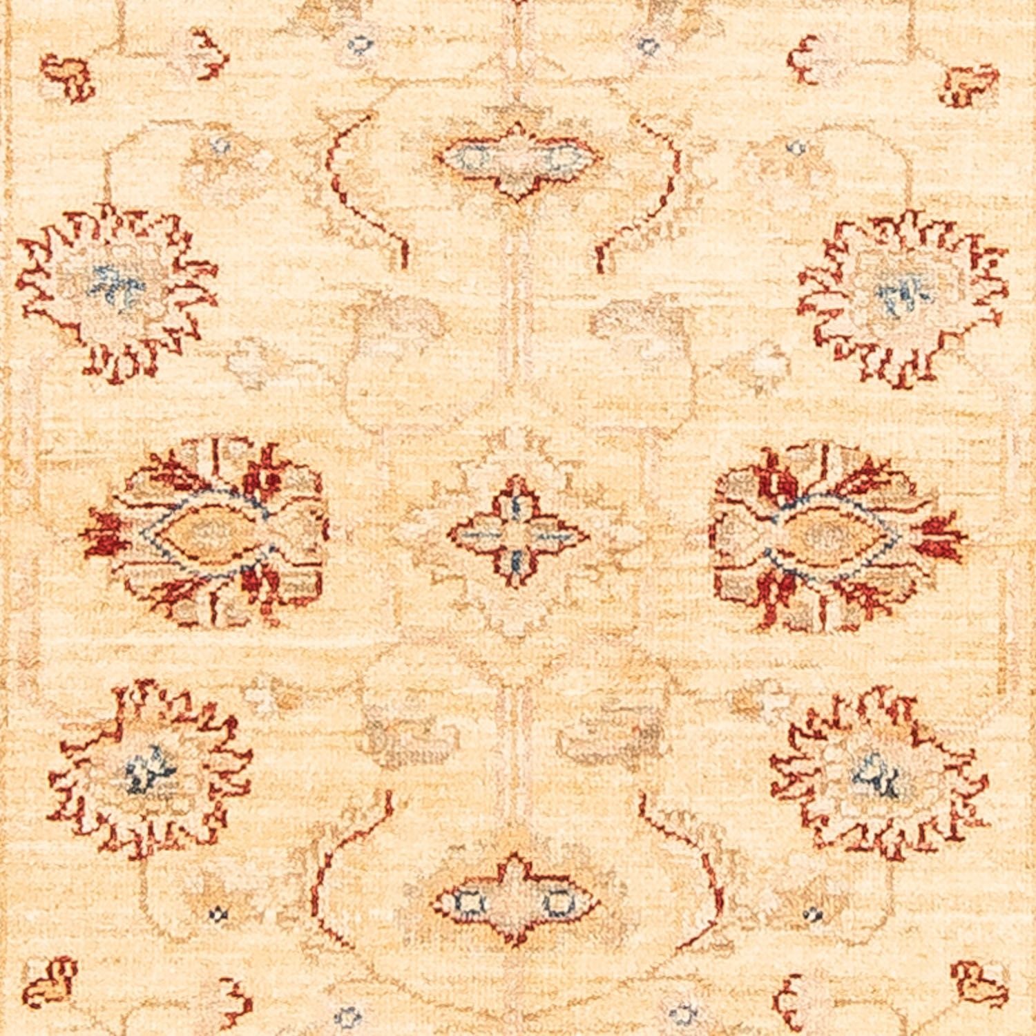 Alfombra de pasillo Alfombra Ziegler - 232 x 82 cm - beige