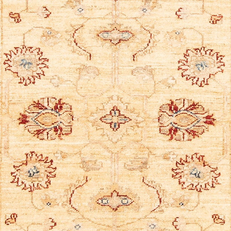 Alfombra de pasillo Alfombra Ziegler - 232 x 82 cm - beige